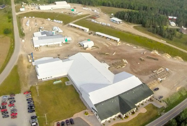 Aerial view of Wendricks in Hermansville, photo by Josh Bedgood